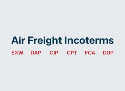 air freight incoterms